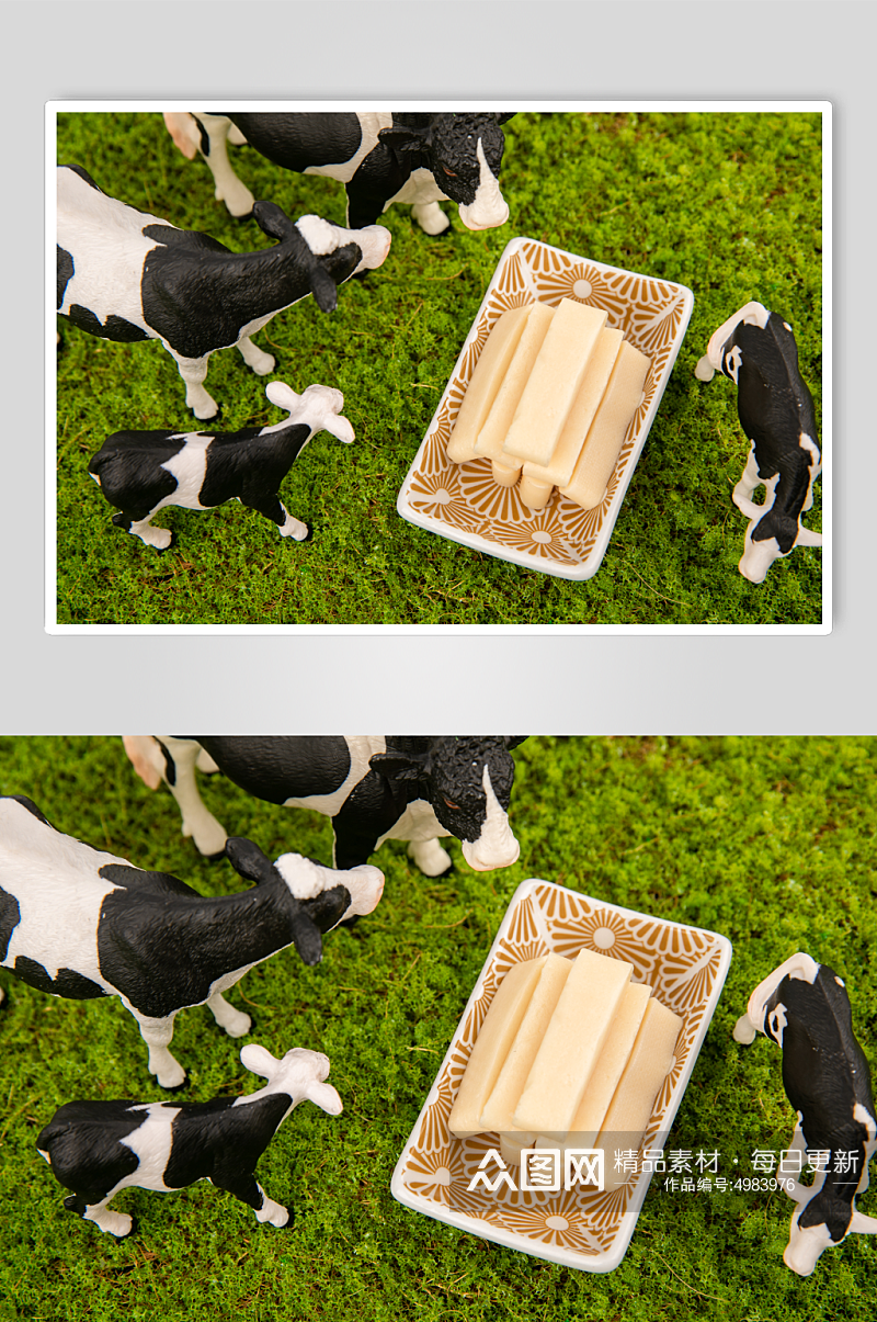香甜奶酪棒牛奶棒零食摄影图片素材