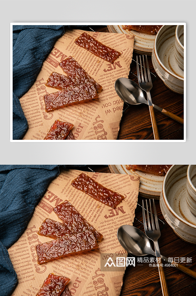 鲜香猪肉铺零食摄影图片素材