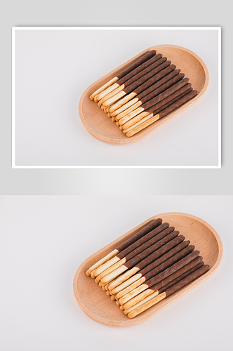 巧克力棒饼干休闲食品零食美食摄影图