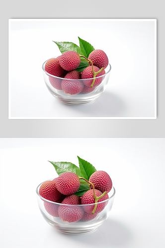 AI数字艺术高清荔枝水果摄影图片