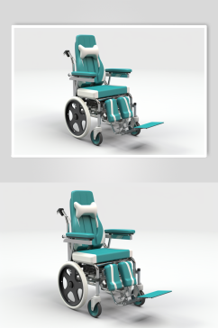 AI数字艺术高清轮椅医疗仪器摄影图片