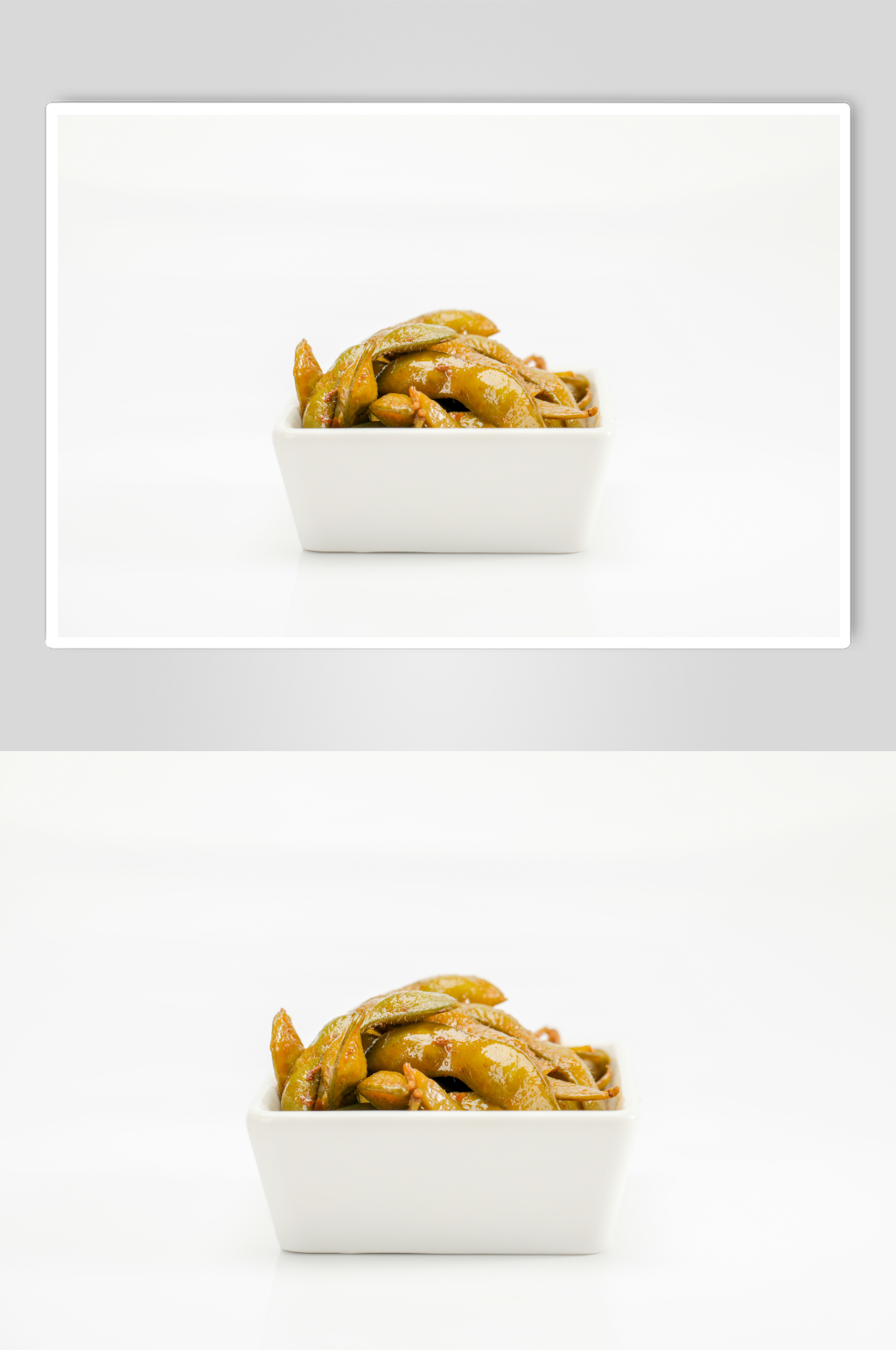 美味毛豆卤味美食摄影图片素材