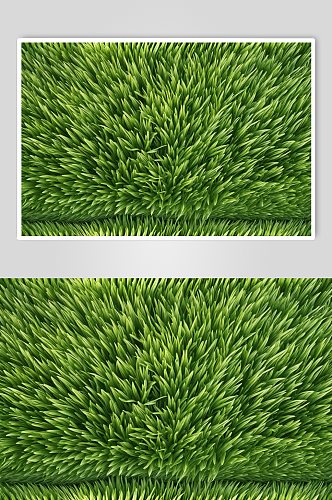 AI数字艺术绿色草地草皮贴图