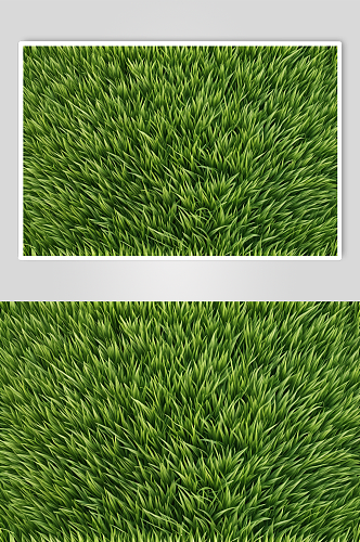 AI数字艺术绿色草地草皮贴图