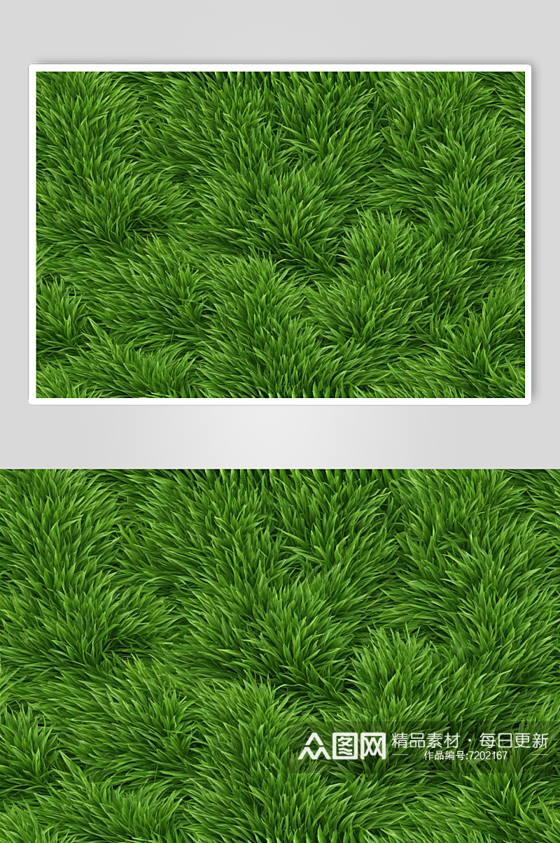 AI数字艺术绿色草地草皮贴图素材