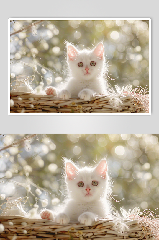 AI数字艺术可爱猫咪小猫图片