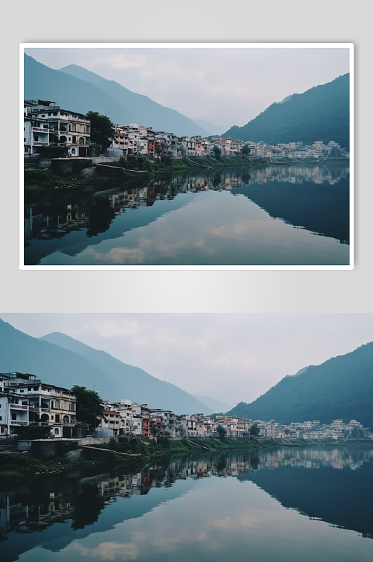 AI數(shù)字藝術(shù)國內(nèi)城市貴州茅臺(tái)鎮(zhèn)景點(diǎn)圖片