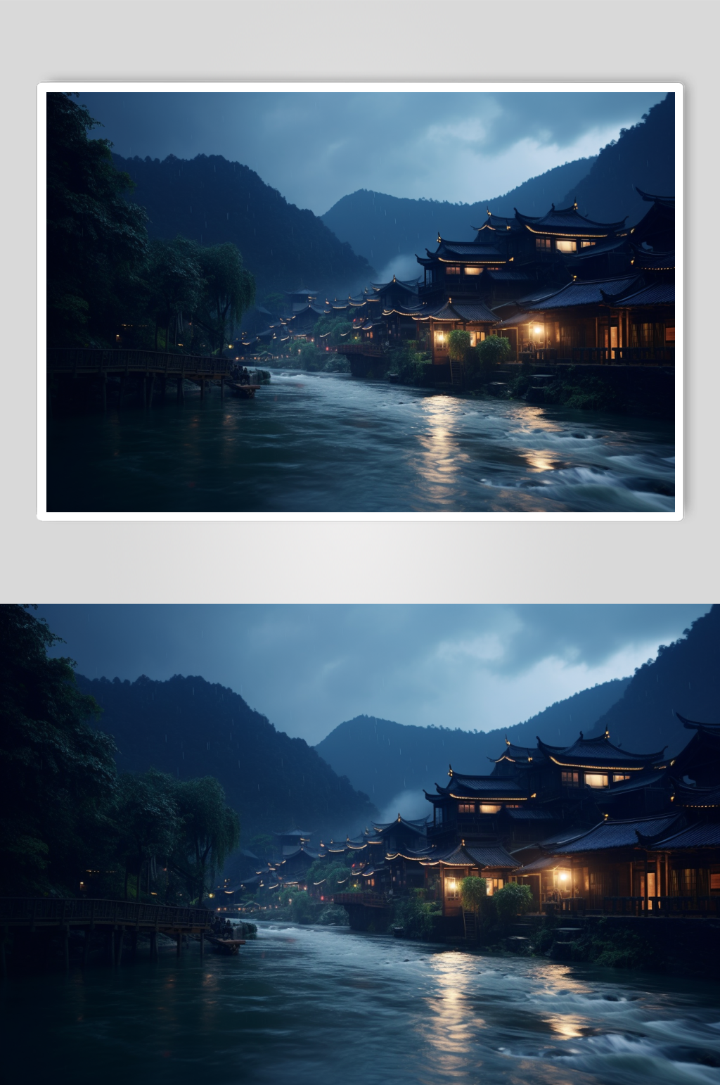 AI數(shù)字藝術(shù)國(guó)內(nèi)城市貴州茅臺(tái)鎮(zhèn)景點(diǎn)圖片素材