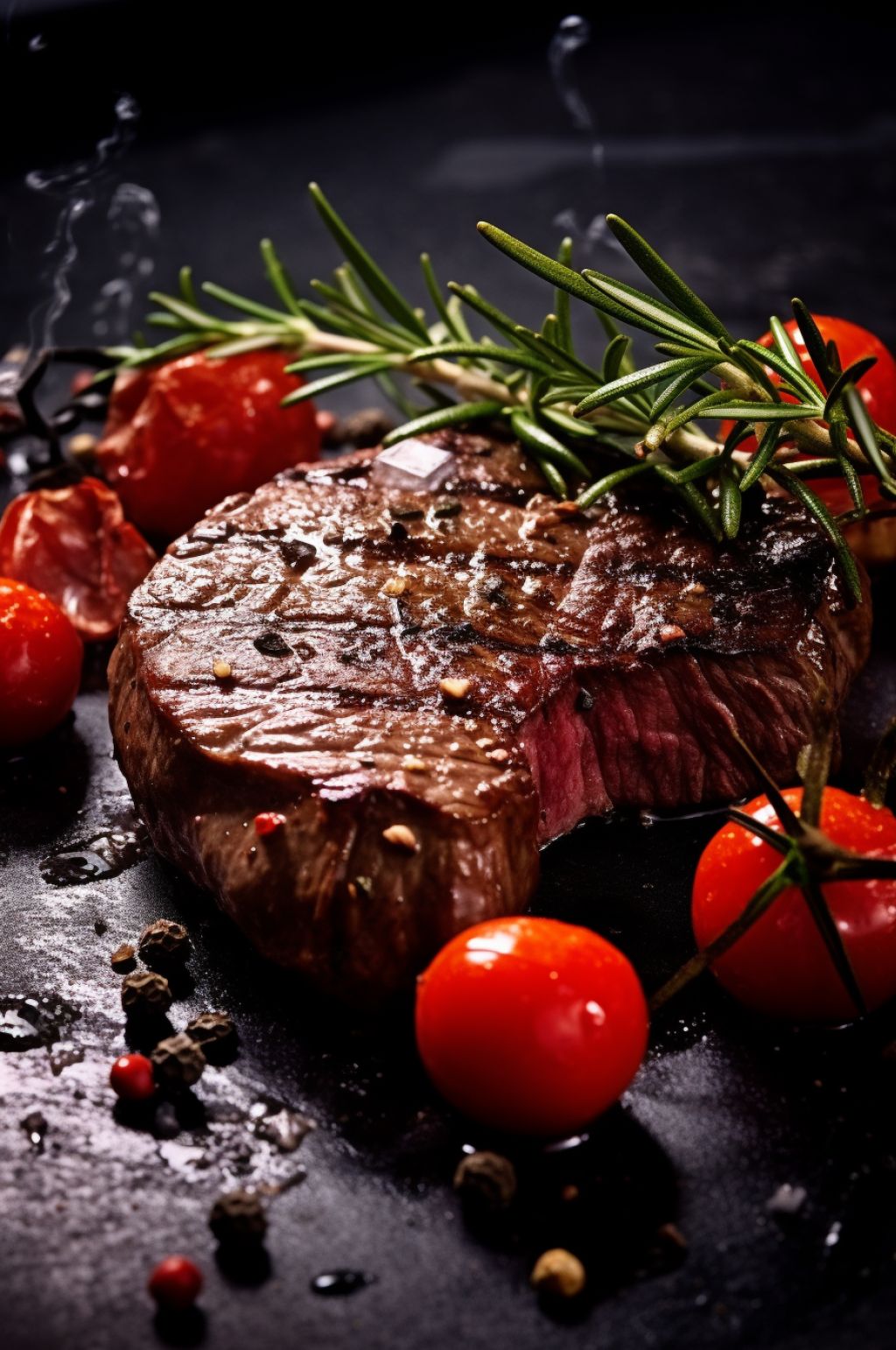 AI数字艺术高清牛排牛肉美食摄影图片素材