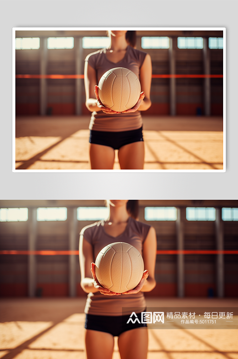 AI数字排球运动摄影图片素材