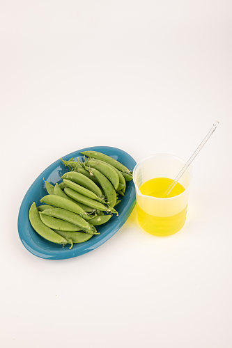 甜豌豆食品安全农业科技食品培育摄影图片