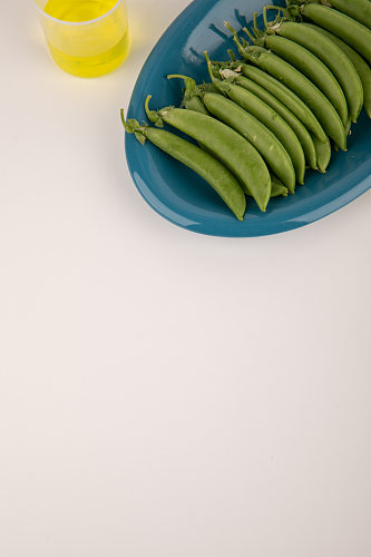 甜豌豆食品安全农业科技食品培育摄影图片