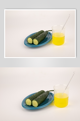黄瓜食品安全农业科技食品培育摄影图片