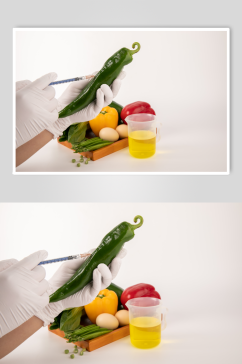 青椒食品安全农业科技食品培育摄影图片