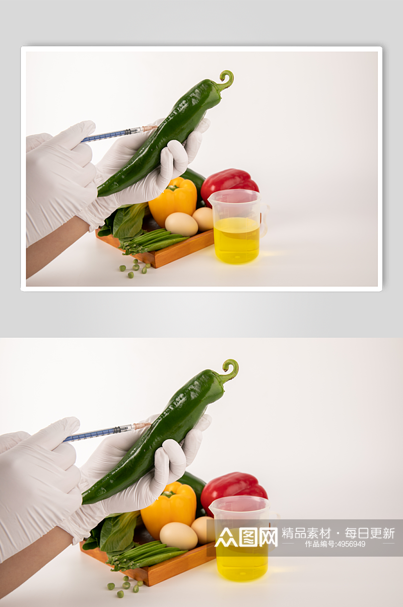 青椒食品安全农业科技食品培育摄影图片素材