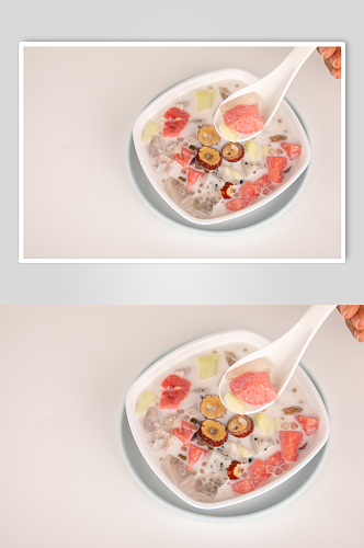 美味海南清补凉夏季糖水摄影图片