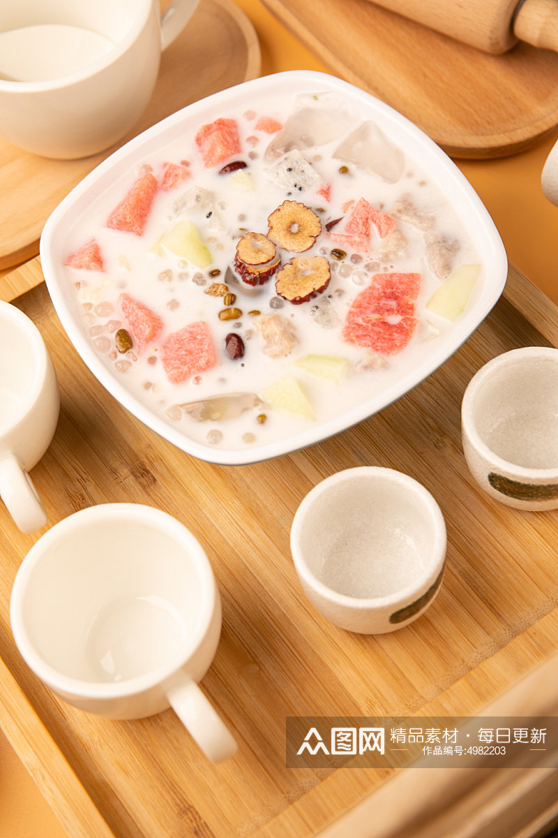 美味海南清补凉夏季糖水摄影图片素材