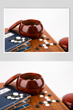 围棋五子棋棋牌物品摄影图片