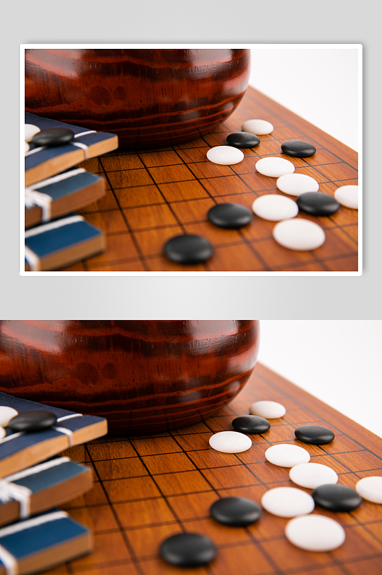 围棋五子棋棋牌物品摄影图片