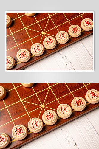 中国象棋棋牌物品摄影图片