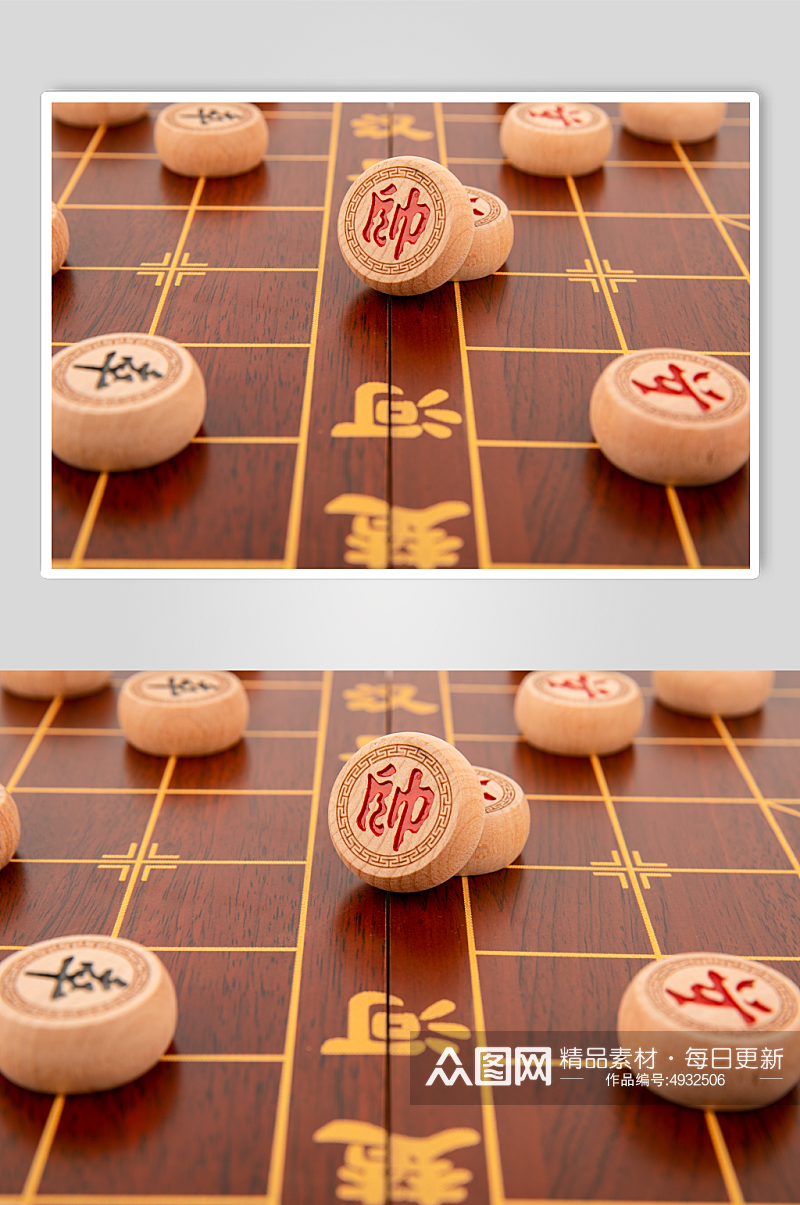 中国象棋棋牌物品摄影图片素材