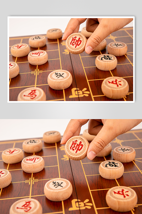中国象棋棋牌物品摄影图片