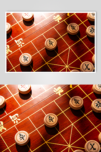 象棋棋牌物品摄影图片