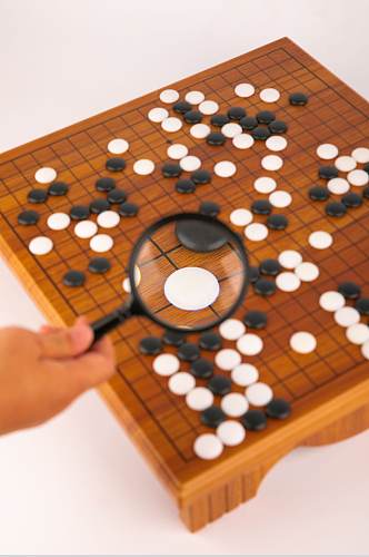 围棋五子棋棋牌物品摄影图片