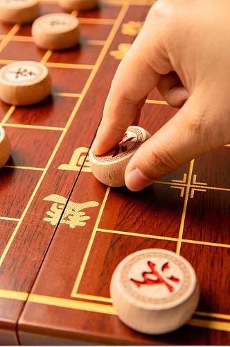 象棋棋牌物品摄影图片