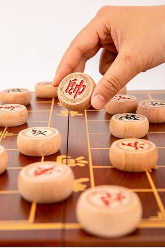 象棋棋牌物品摄影图片