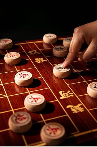 象棋棋牌物品摄影图片