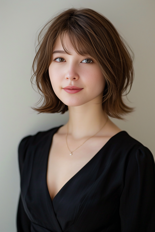 AI数字艺术染发美发肖像人物摄影图-众图网