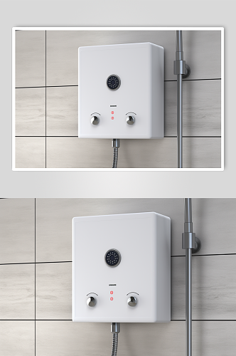 AI数字艺术高清电热水器家用电器摄影图片