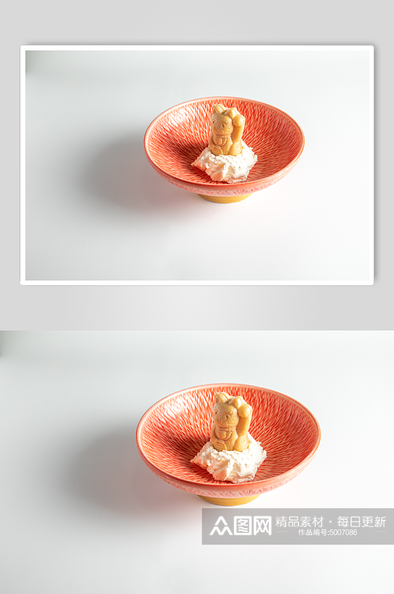 鹅肝蛋糕中取饼日料日本料理美食摄影图片素材