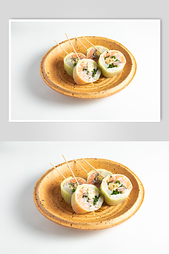 太卷刺身日料日本料理美食摄影图片
