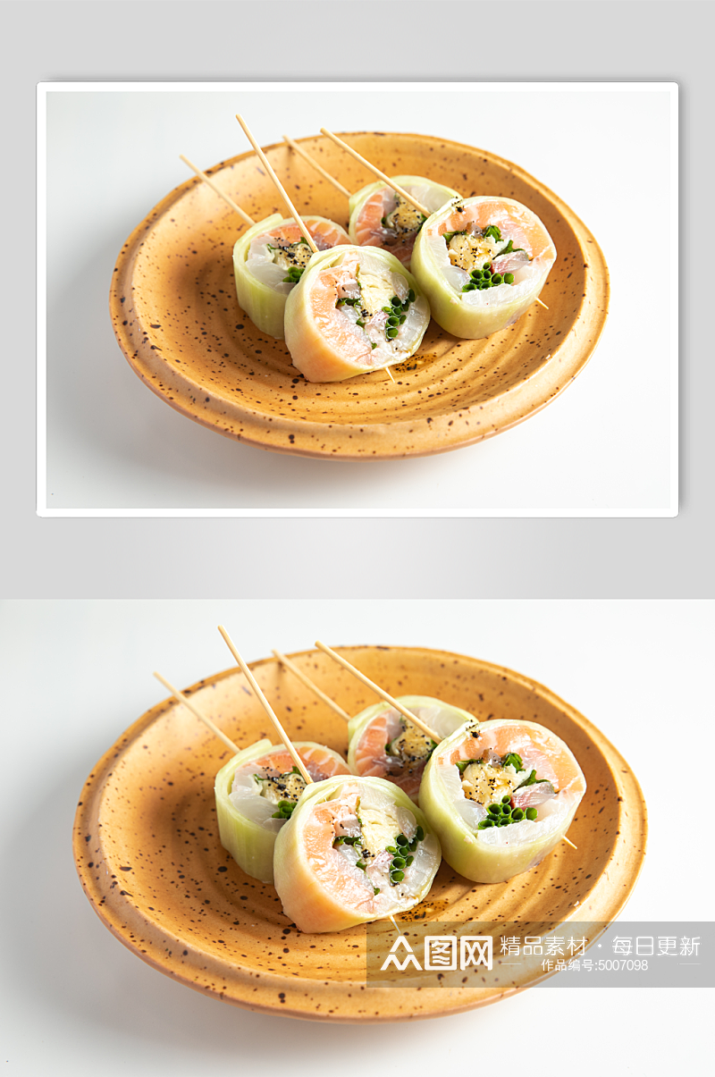 太卷刺身日料日本料理美食摄影图片素材