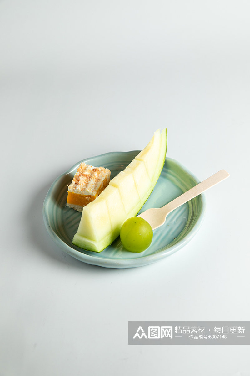 日式南瓜蛋挞日料日本料理美食摄影图片素材