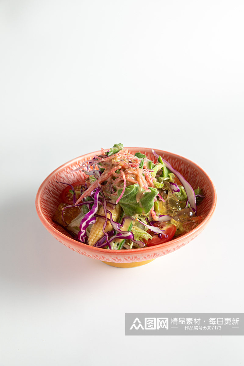 有机沙拉日料日本料理美食摄影图片素材