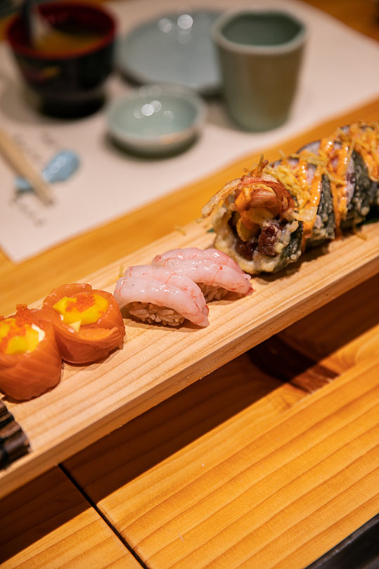 刺身日料日本料理美食摄影图片