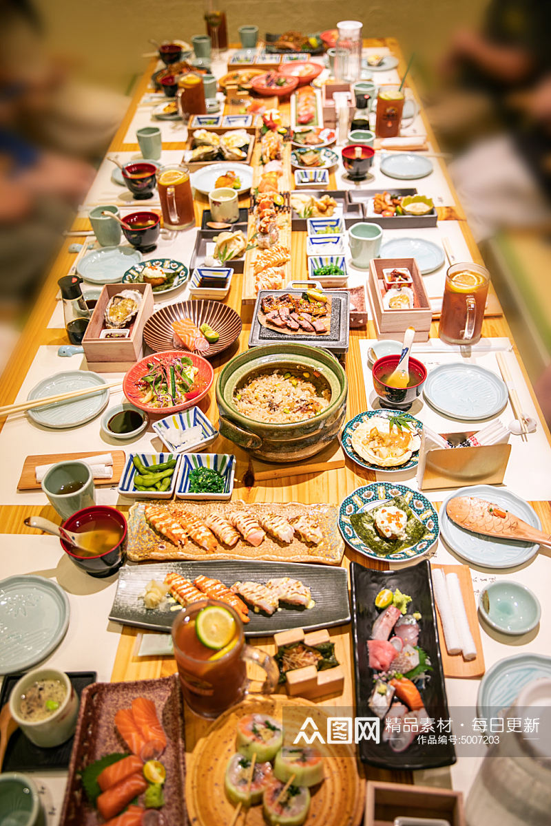 刺身日料日本料理美食摄影图片素材