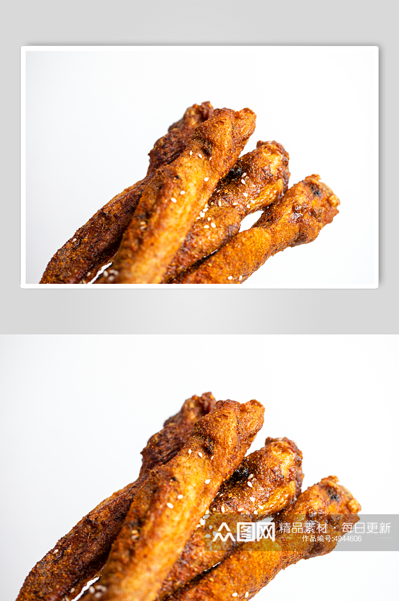 烤鸡翅烧烤食物美食摄影图片素材