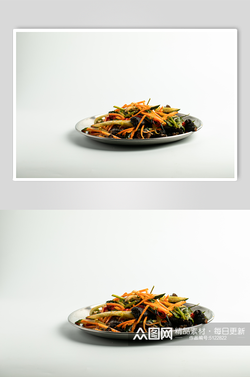 凉拌鸡爪烧烤菜品美食摄影图片素材