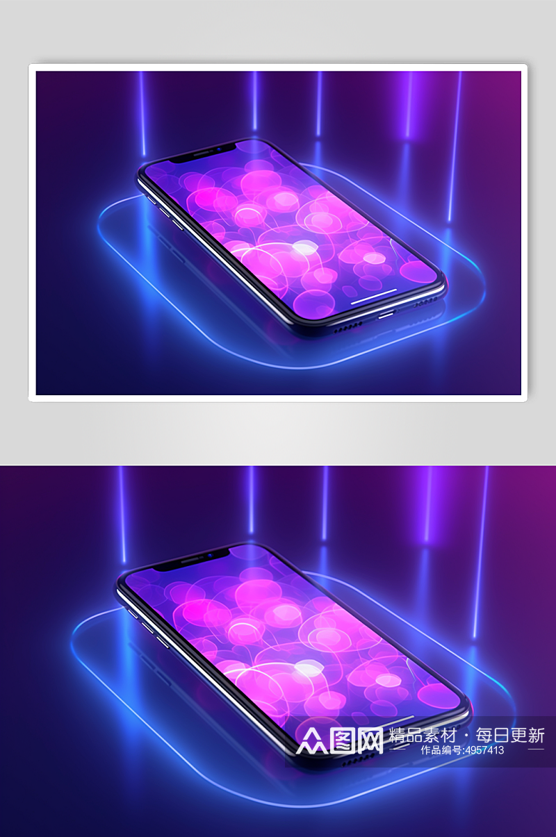 AI数字艺术原创科技手机通讯技术摄影图片素材