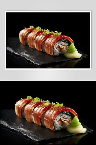 AI数字艺术高清日本各类寿司美食摄影图片