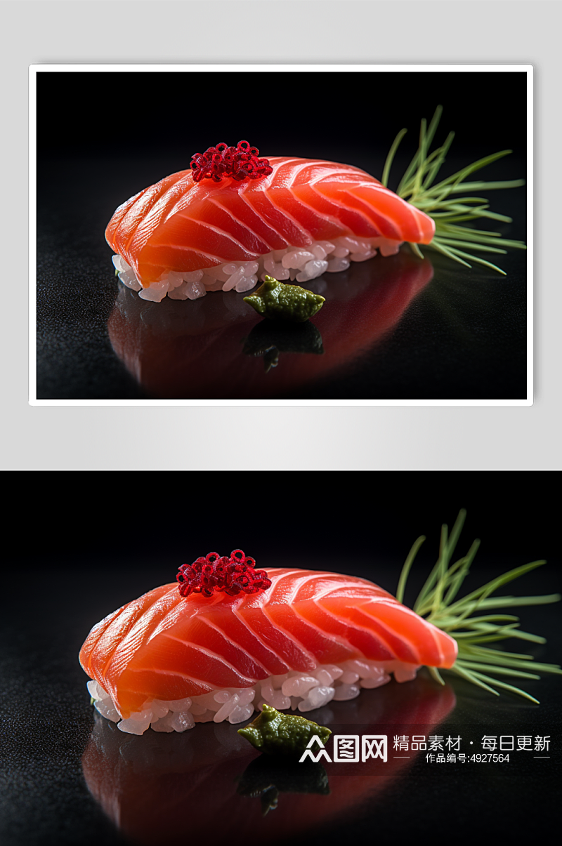 AI数字艺术高清日本各类寿司美食摄影图片素材