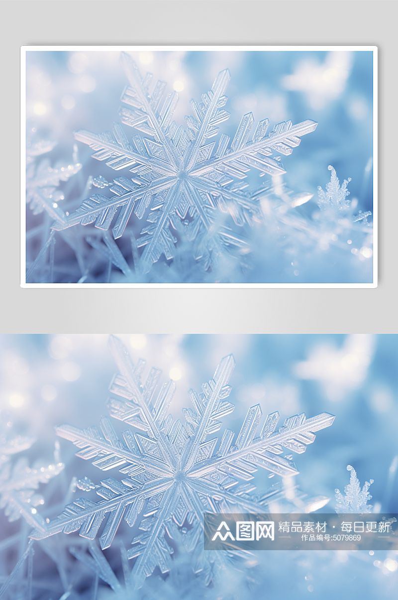 AI数字艺术二十四节气霜降摄影图素材
