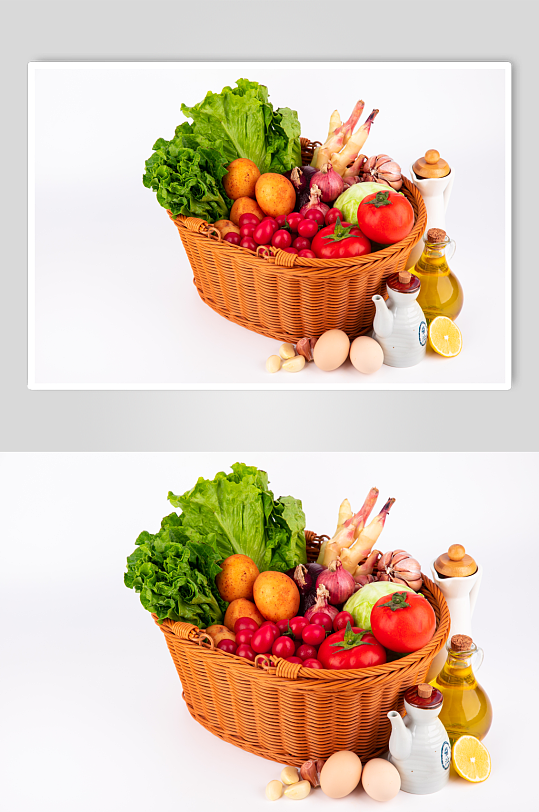 新鲜果蔬店蔬菜西红柿摄影图片