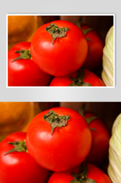 新鲜番茄西红柿有机蔬菜食材摄影图片