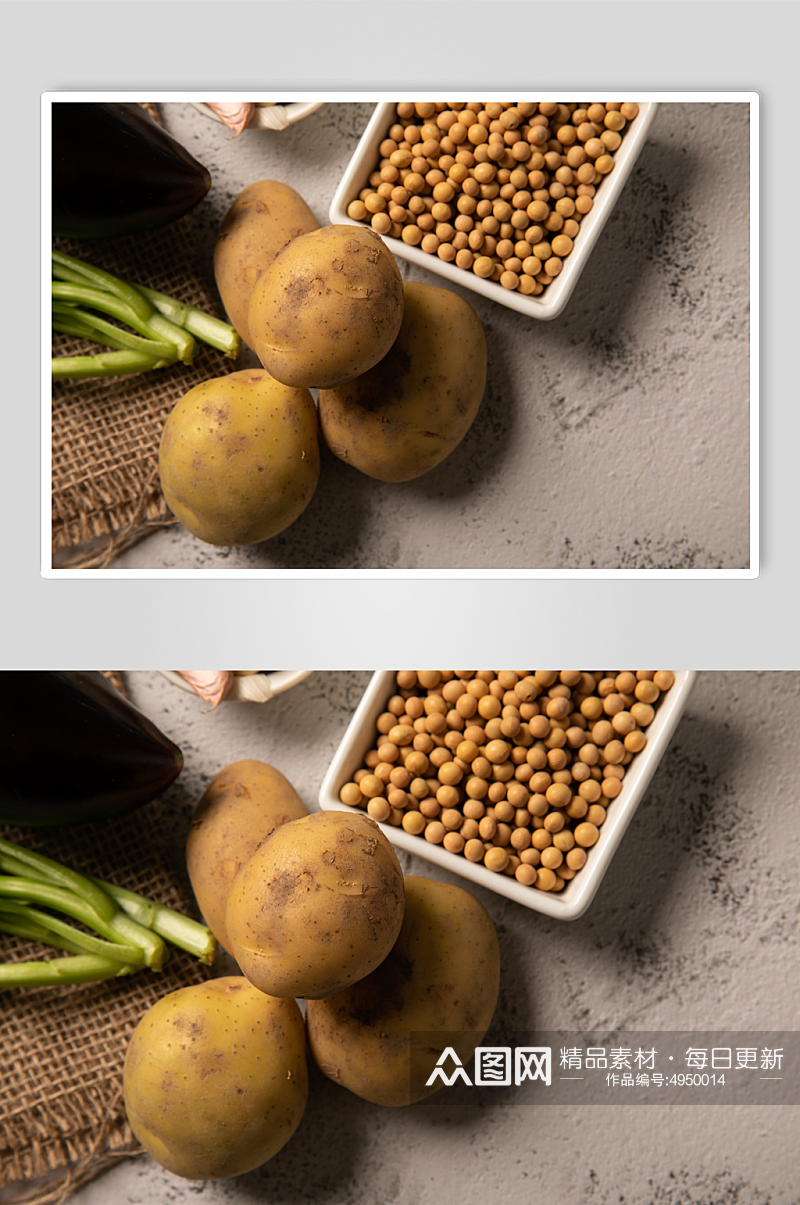 厨房生食蔬菜调料品布景摄影图片素材
