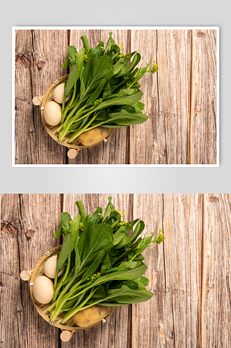 新鲜油菜花芸薹蔬菜食物摄影图片